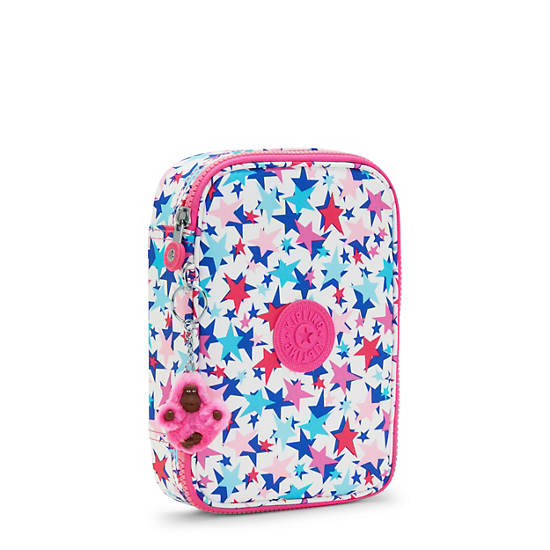 Kipling 100 Pens Printed Case Vesker Turkis | NO 1323QM